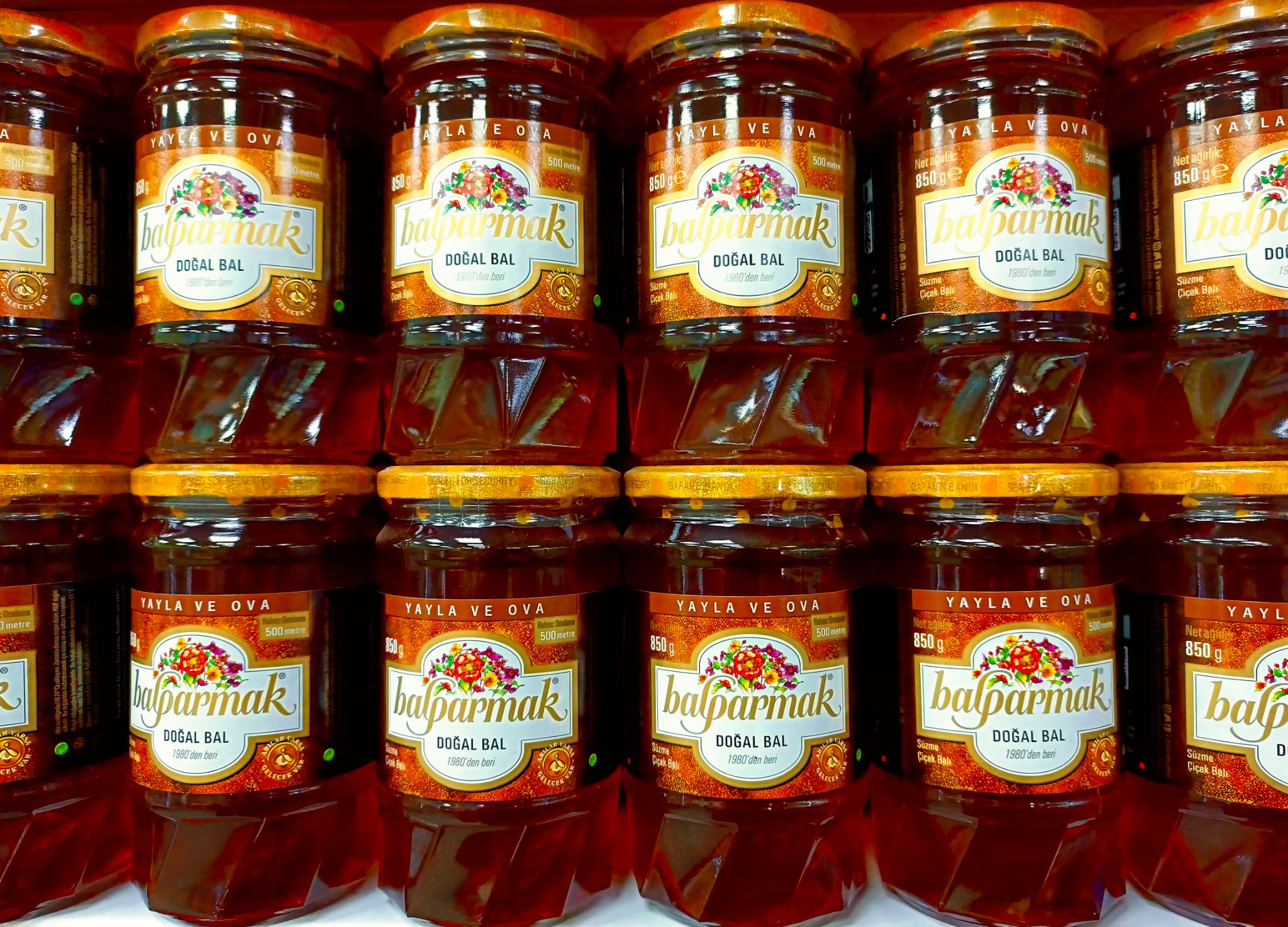 BALPARMAK SÜZME ÇİÇEK BALI 850 GR